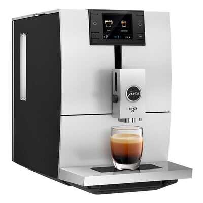 Jura Ena 8 Metropolitan Black Specialty Coffee Maker Bundle
