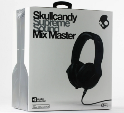Skullcandy x Mix Master Mike Mix Master Headphones - Black