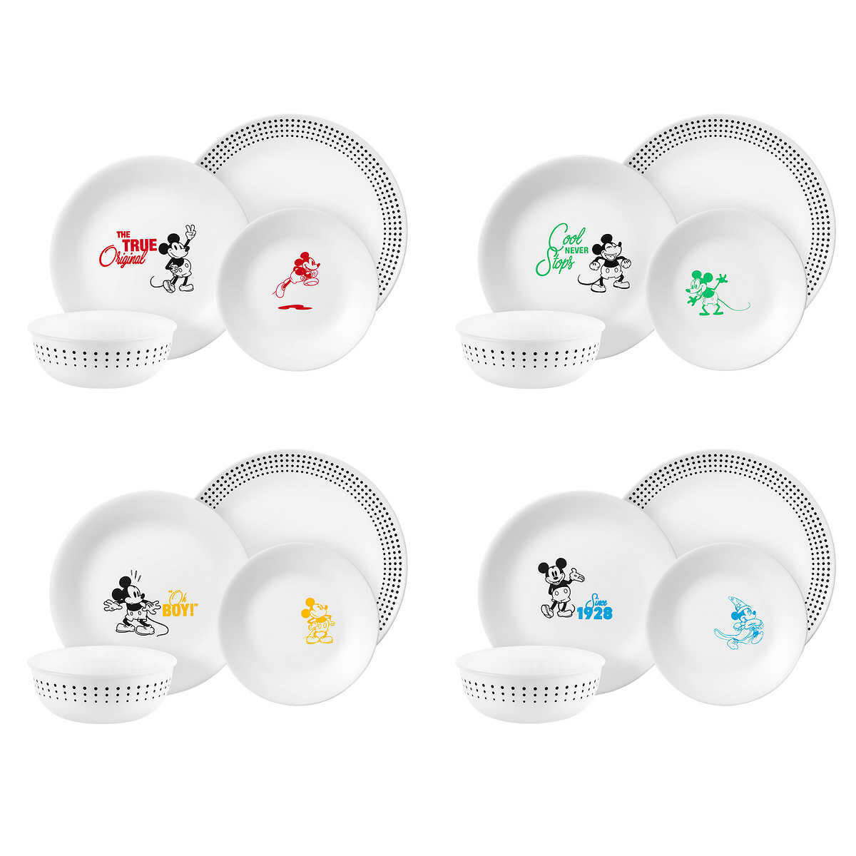 CORELLE DISNEY DINNERWARE SET 16 PIECE