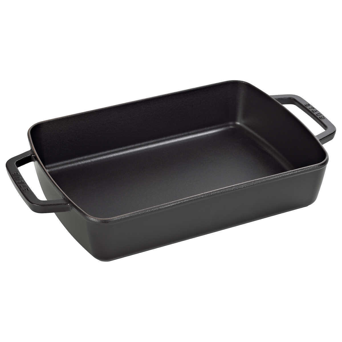 STAUB Cast Iron Roasting Pan, 6.4 L (6.75 qt.)
