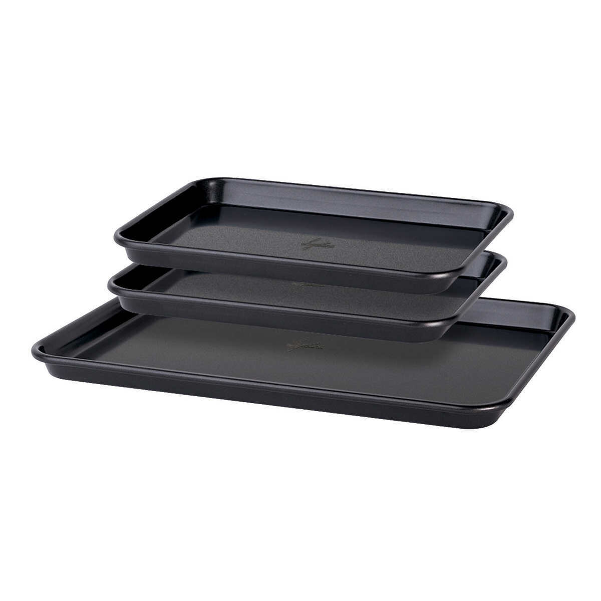 Lagostina 3pcs NON-STICK BAKING SHEET SET