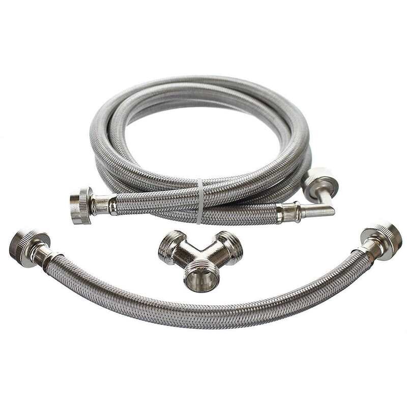 Eastman Universal Stainless  Installation Kit with 6 ft. Length