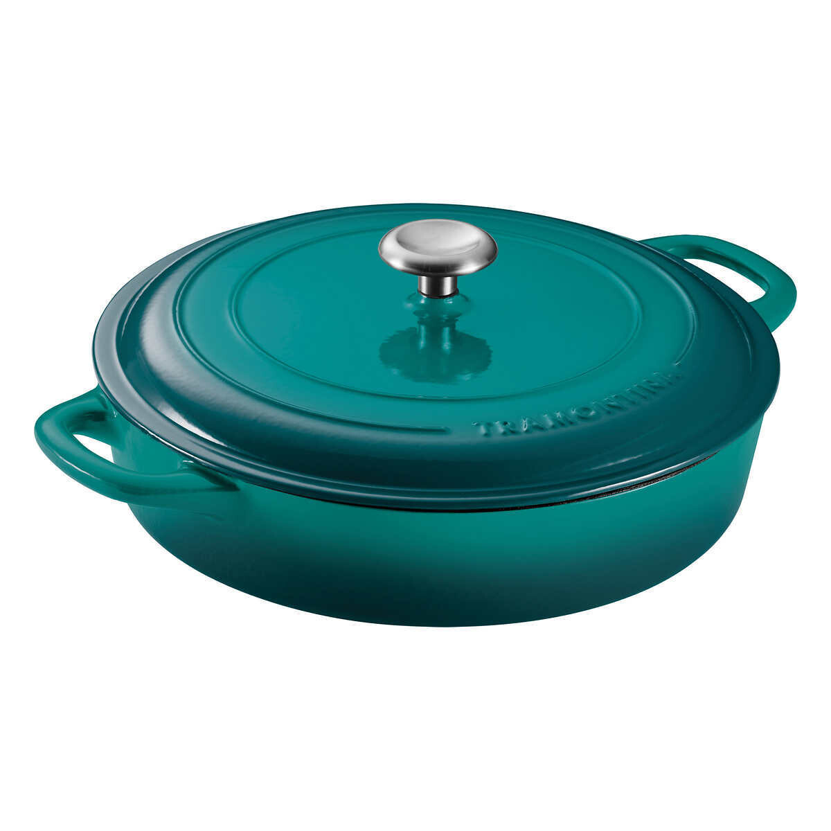 TRAMONTINA ENAMELED CAST IRON BRAISER