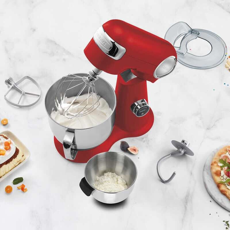 Cuisinart 5.2 L (5.5 Qt.) Precision Master Elite Digital Stand Mixer Color: Red