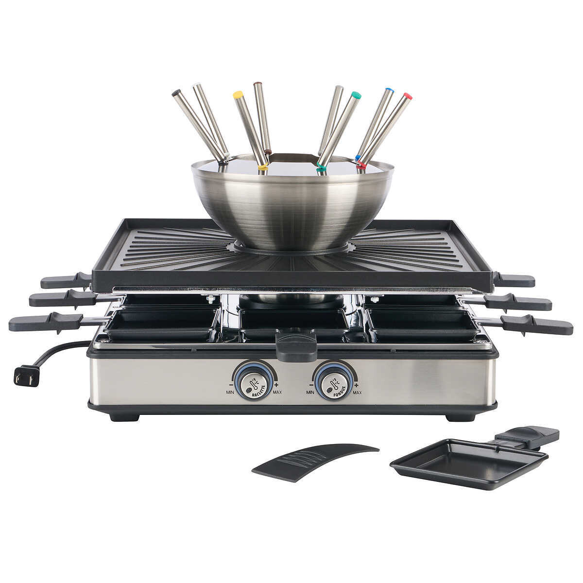 Trudeau 30-piece Ultimate Electric Party Grill and Fondue Combo for 8 people