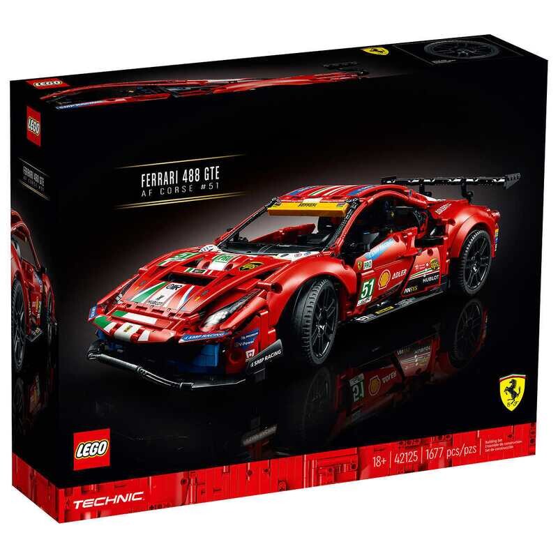 LEGO Technic Ferrari 488 GTE AF Corse #51 - 42125