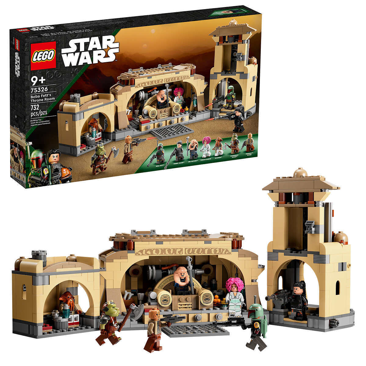 LEGO Star Wars Boba Fett’s Throne Room 75326