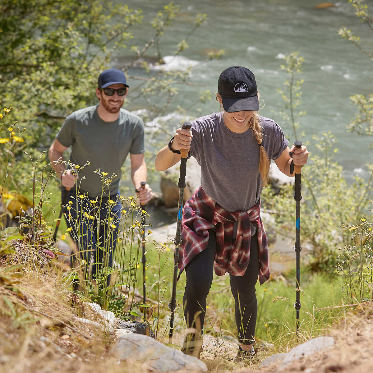 Cascade Mountain Tech Carbon Fiber Trekking Poles