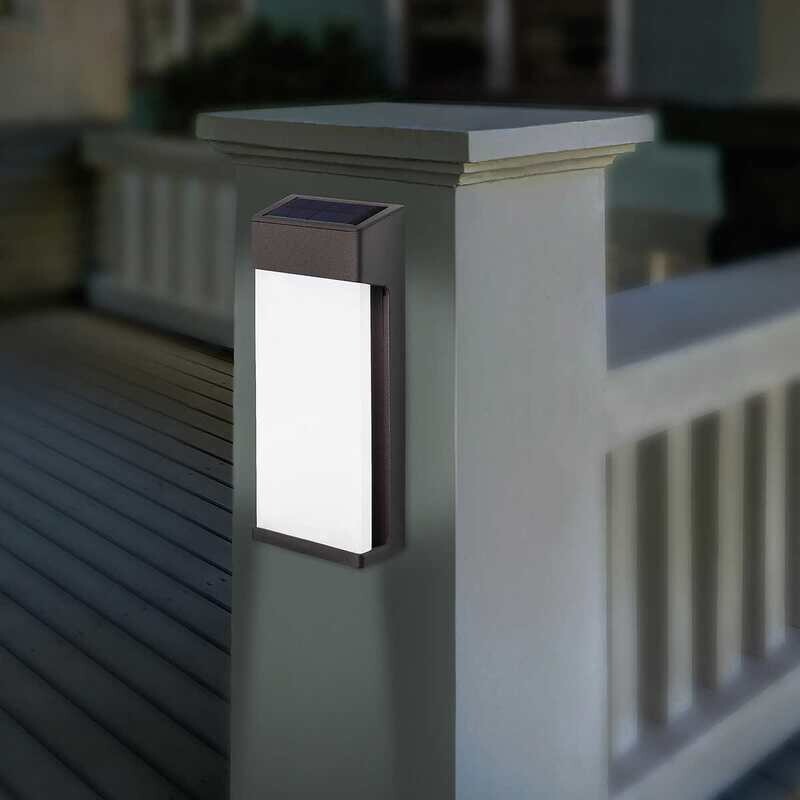 4 PC SOLAR POST ACCENT LIGHTS