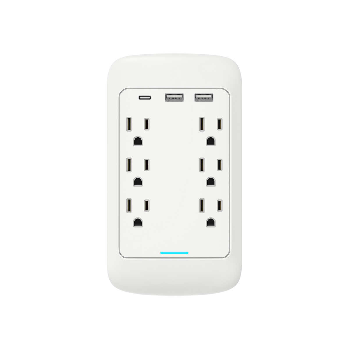 USB AC WALL OUTLETS 2PACK