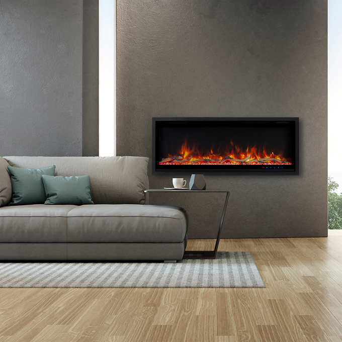 Paramount Kennedy II 106.7 cm  Mounted Electric Fireplace  (42 in.)