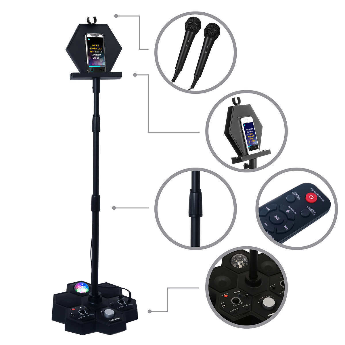 Singsation All-in-One Karaoke with 2 Microphones