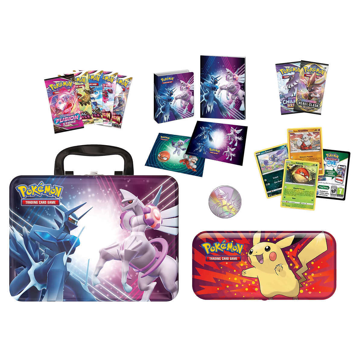 POKEMON CHEST PENCIL TRADING CARD GAME 2PACK