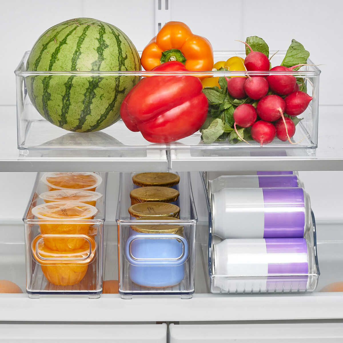 iDesign Kitchen Bins, 4-piece Set