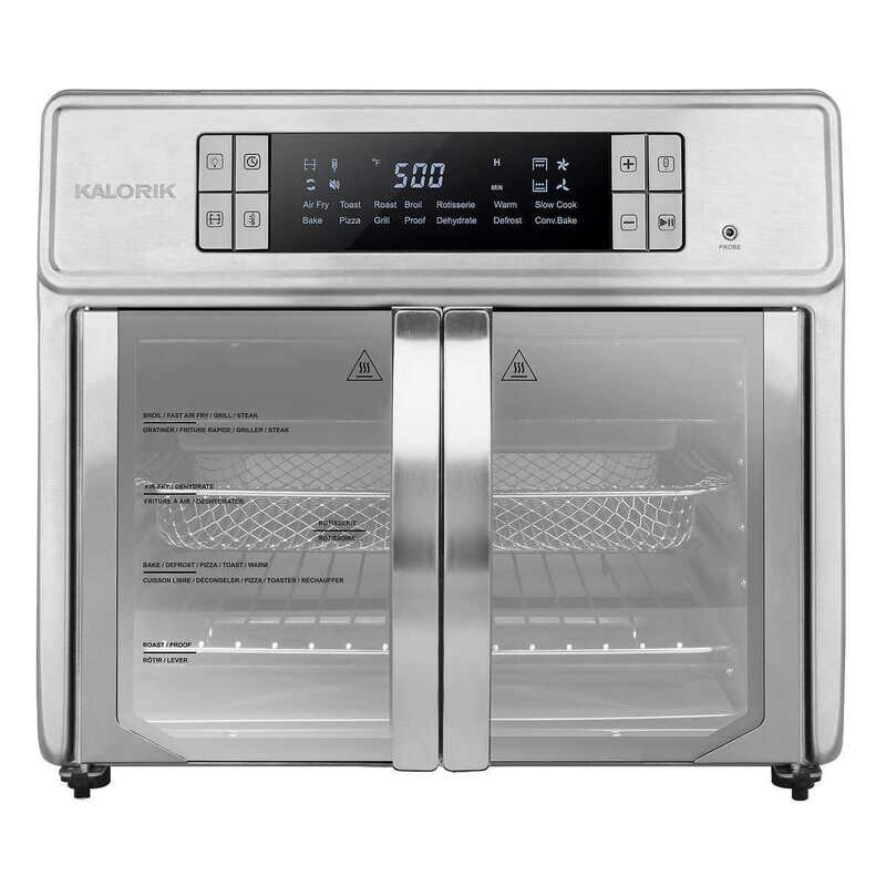 Kalorik MAXX® Advance 24.6 L (26 qt.) Digital Air Fryer Oven with 6 Accessories