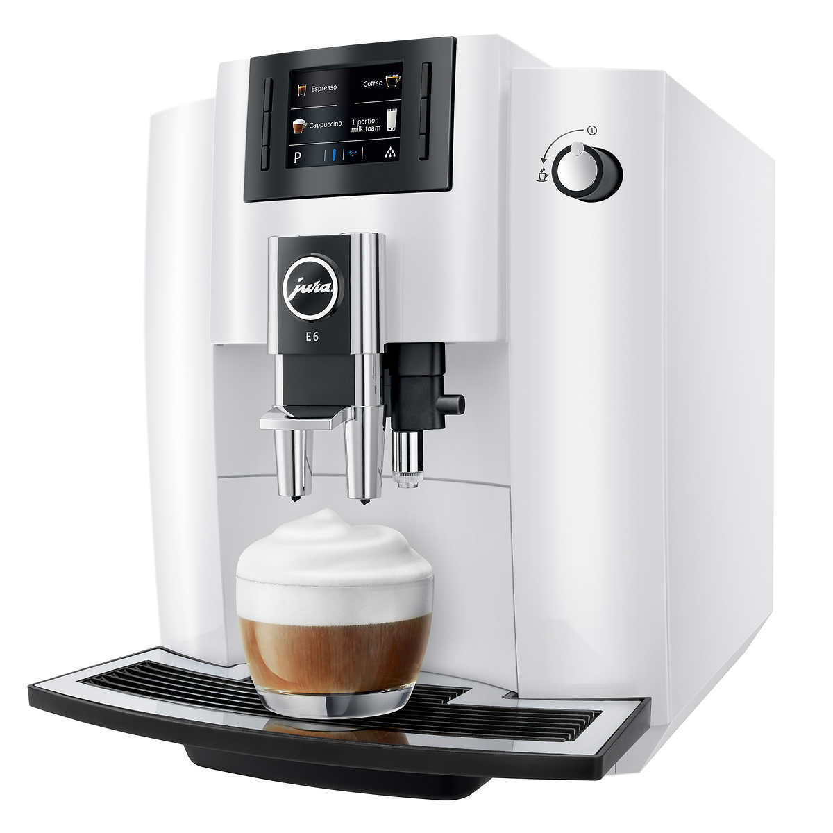 Super Automatic Coffee Espresso Machine, Piano White Colour