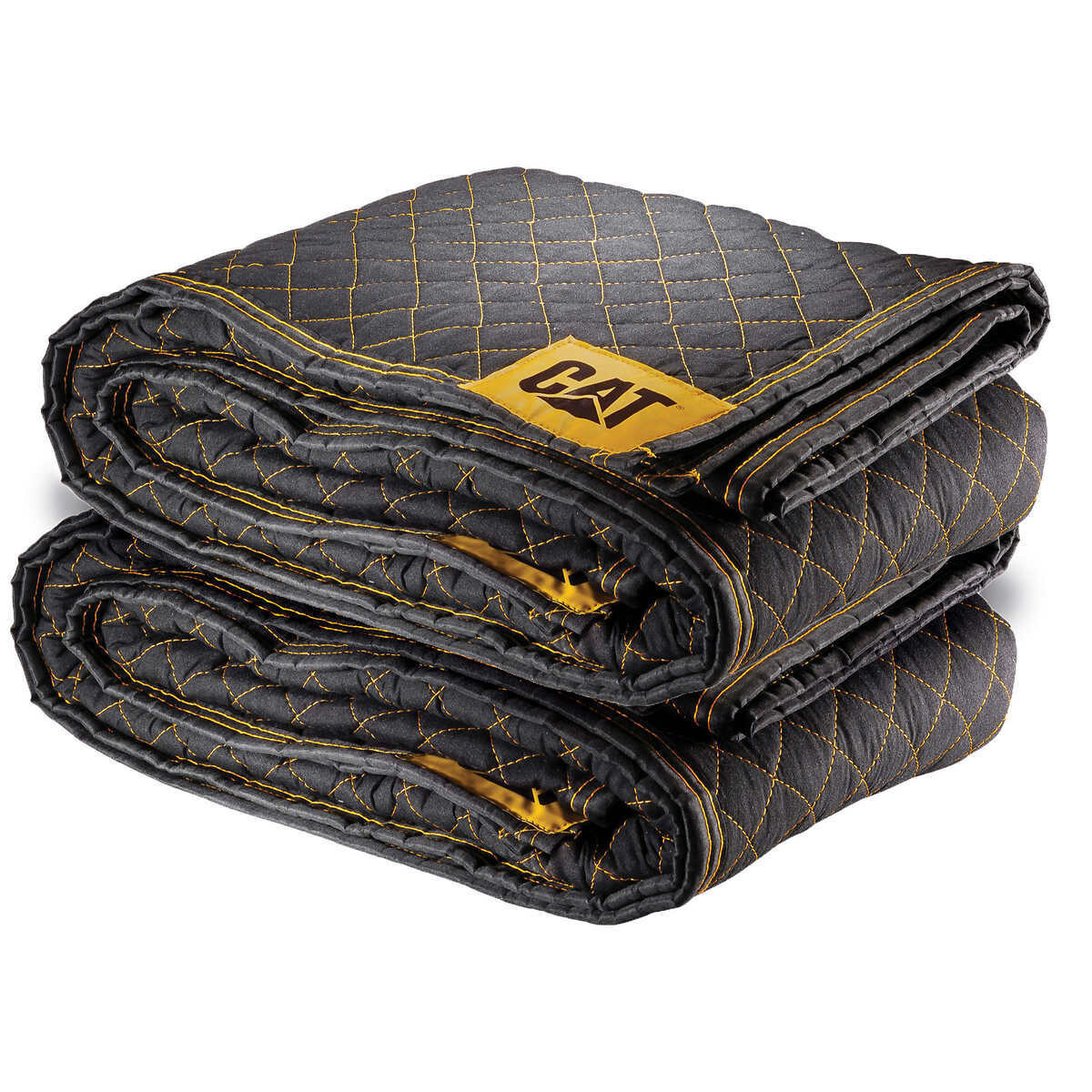 CAT 72 in. x 80 in. Non-woven Polyester Utility Blanket, 2-pack