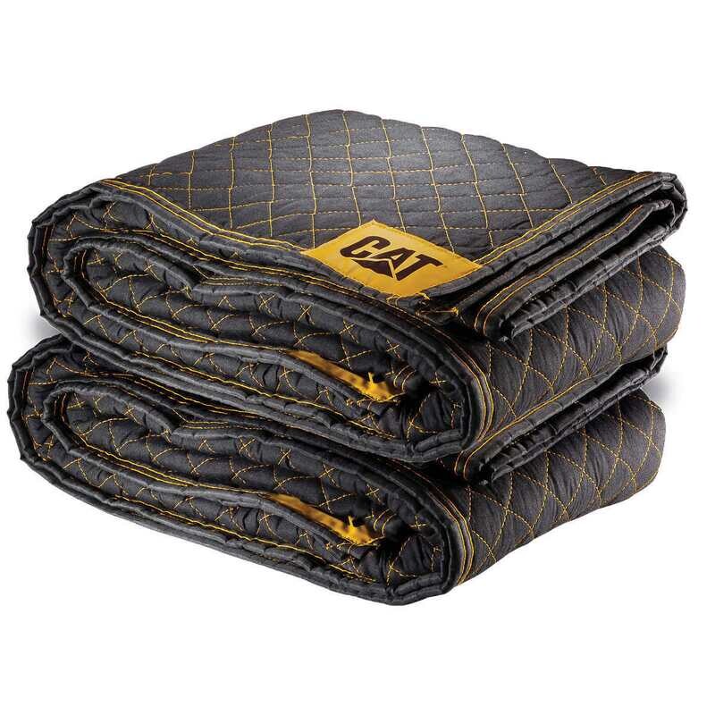 CAT 72 in. x 80 in. Non-woven Polyester Utility Blanket, 2-pack