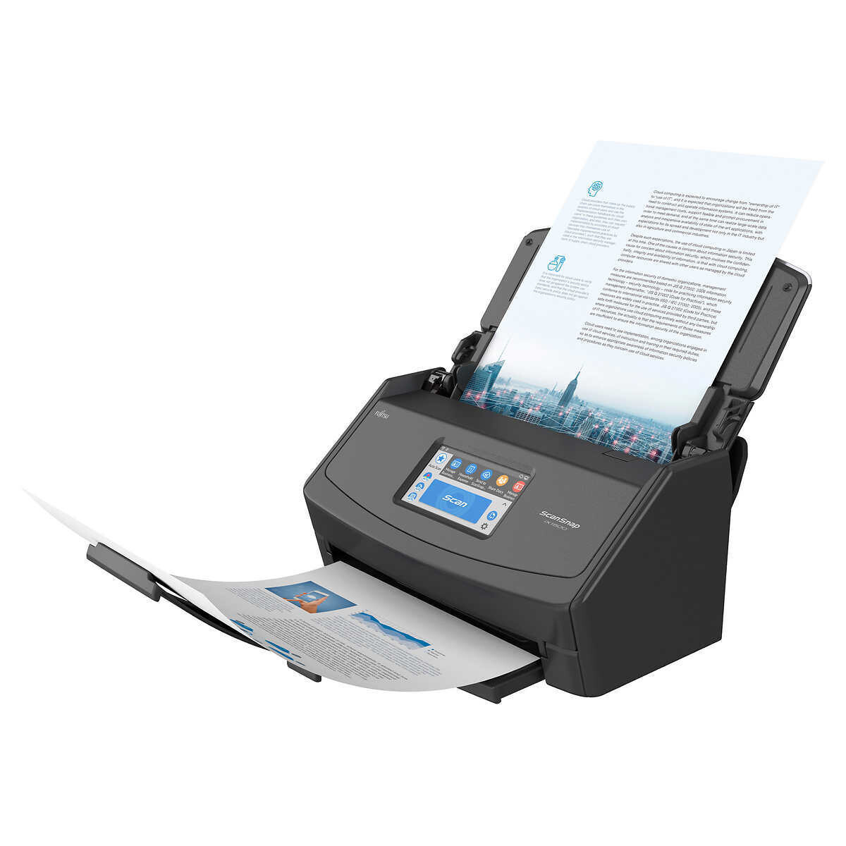 Fujitsu ScanSnap IX1500 Black Scanner