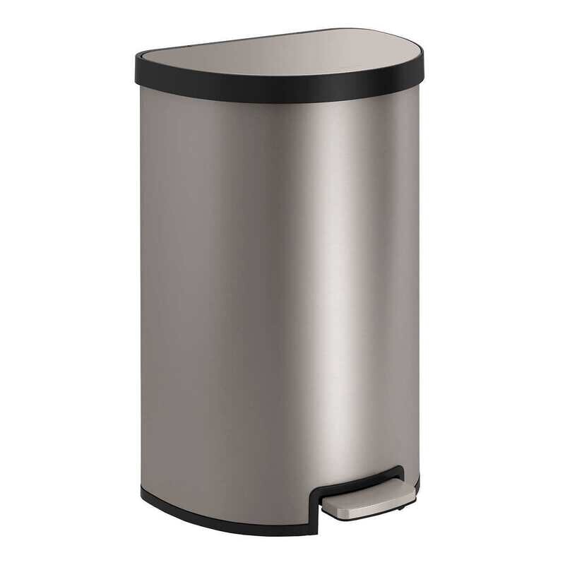 Kohler 45L Stainless Steel Step Trash Can