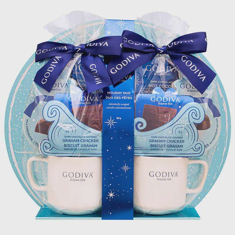 GODIVA  MUGS  GIFT  SET