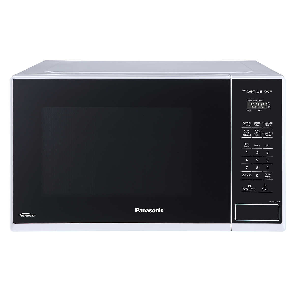 Panasonic 1.3 cuft Inverter Genius Microwave Color: White