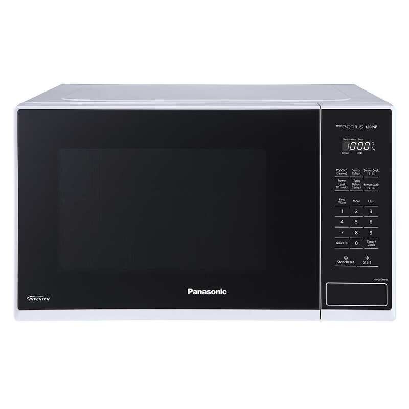 Panasonic 1.3 cuft Inverter Genius Microwave Color: White