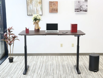 MotionWise Electrical Height Adjustable Desk, American Walnut (SDD60A)