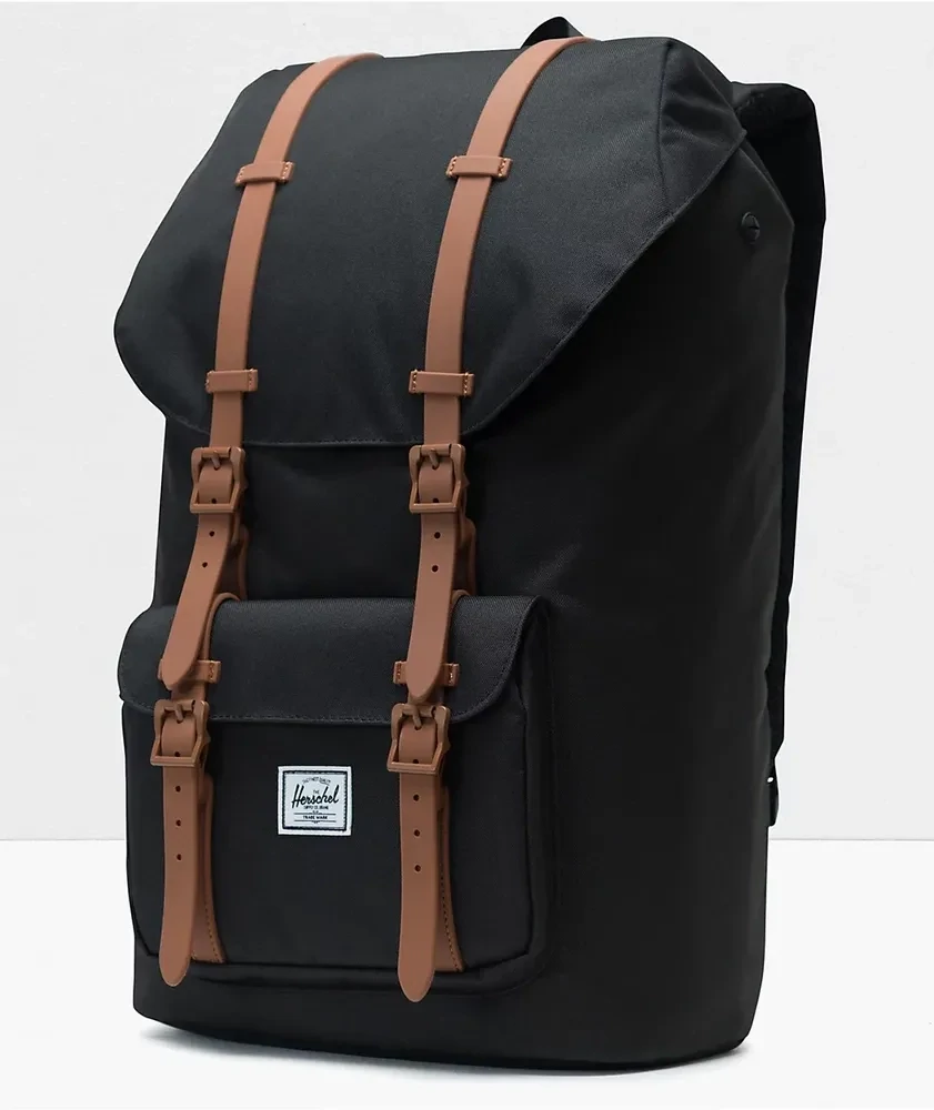 Herschel Little America Black &amp; Saddle Backpack