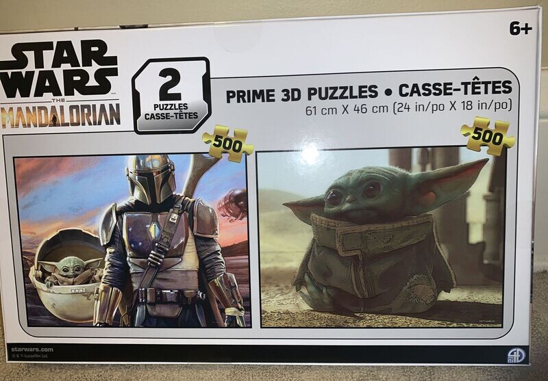 Star Wars - The Mandalorian 3D Puzzle twin pack
