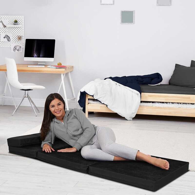 LOUNGE &amp; CO. MULTI USE MATTRESS Colour: Black