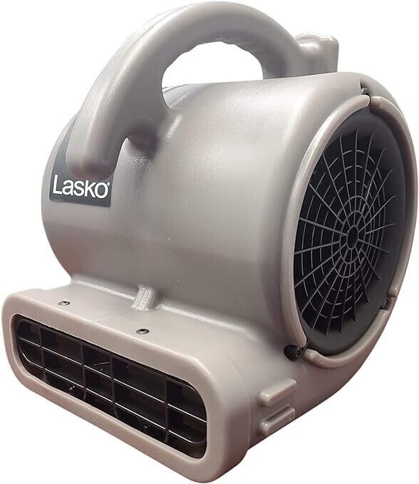 Lasko Super Fan Max 1/5 HP Air Mover - grey