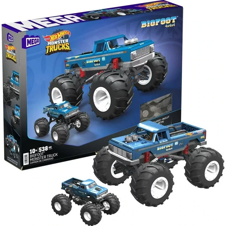 HOTWHEELS MOSTER TRUCK BIGFOOT 4X4X4