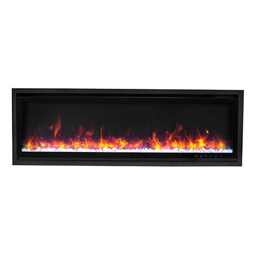 Paramount 60&quot; Kennedy II Commercial Grade Electric Fireplace - Black (EFWM504)