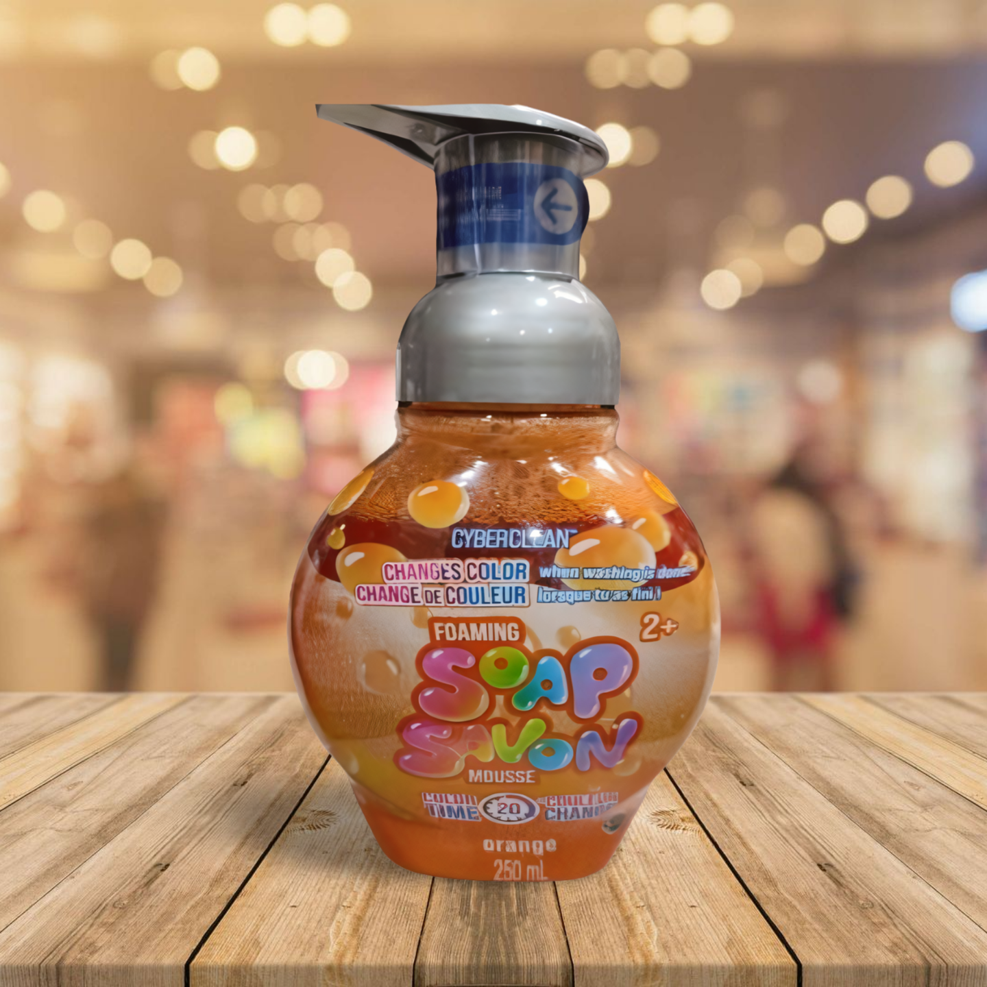 soap savon mousse - orange- 250 ml
