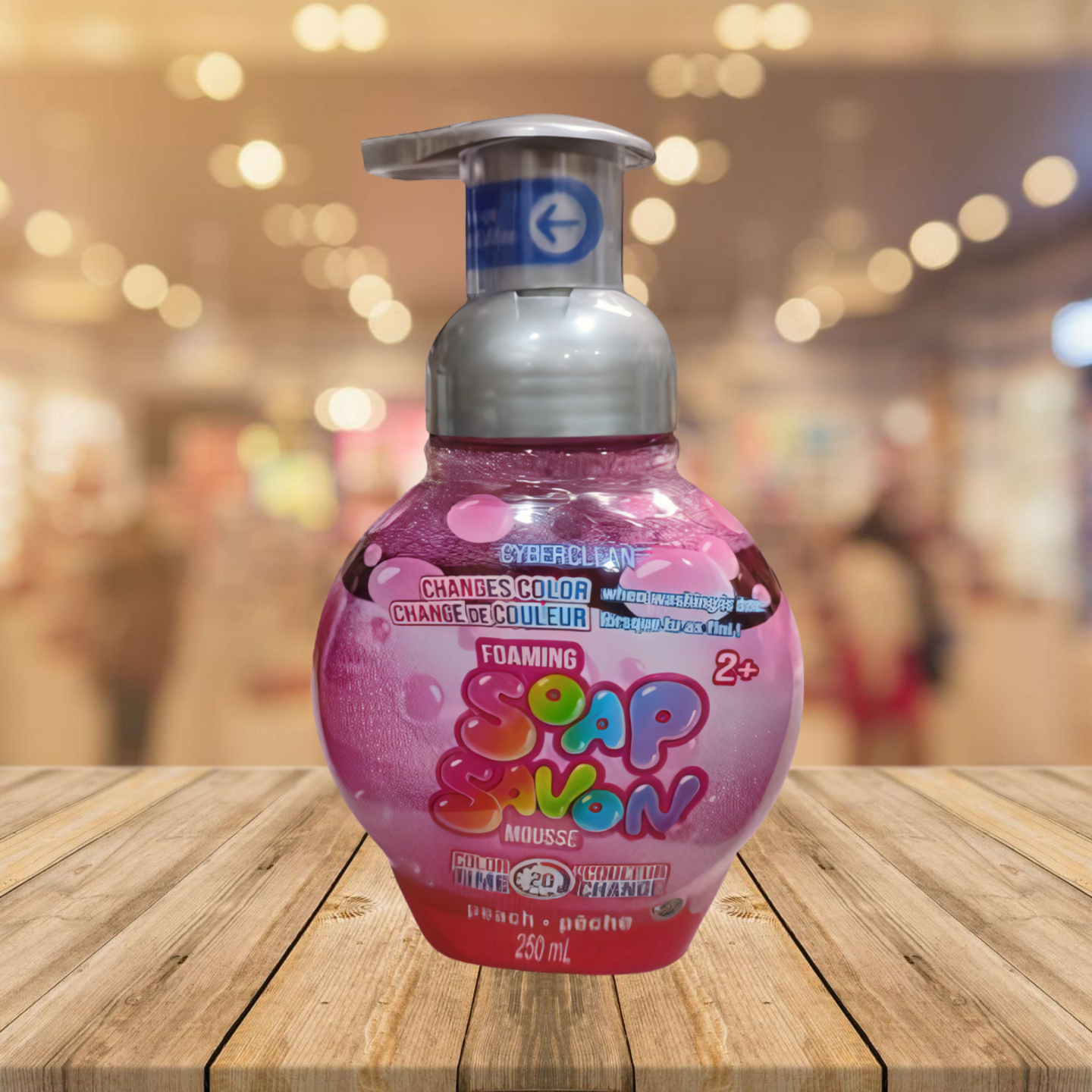 Soap savon mousse - PEACH - 250 ml