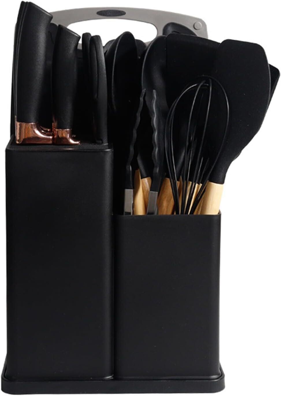 Chef Kitchen Cooking Utensils Set 19 Pcs Non-stick Silicone Cookware Set