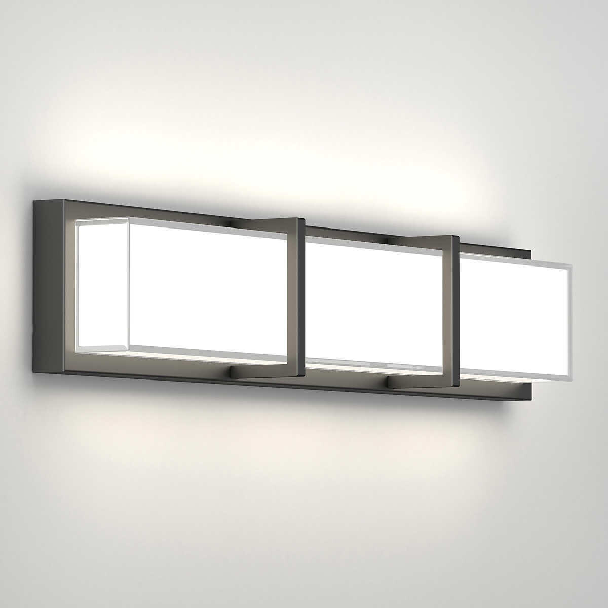 Artika Subway 27 inch Vanity LED Light Fixture Finish: Black
