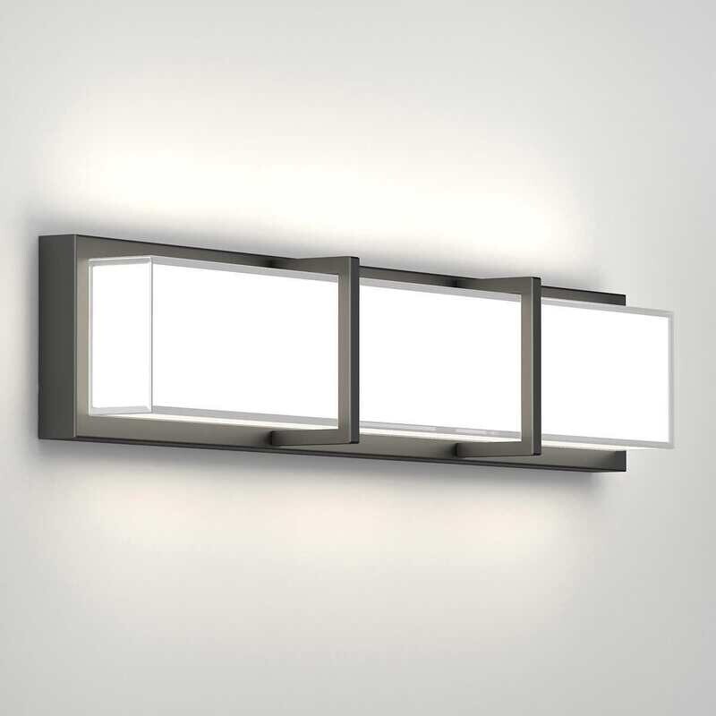 Artika Subway 27 inch Vanity LED Light Fixture Finish: Black