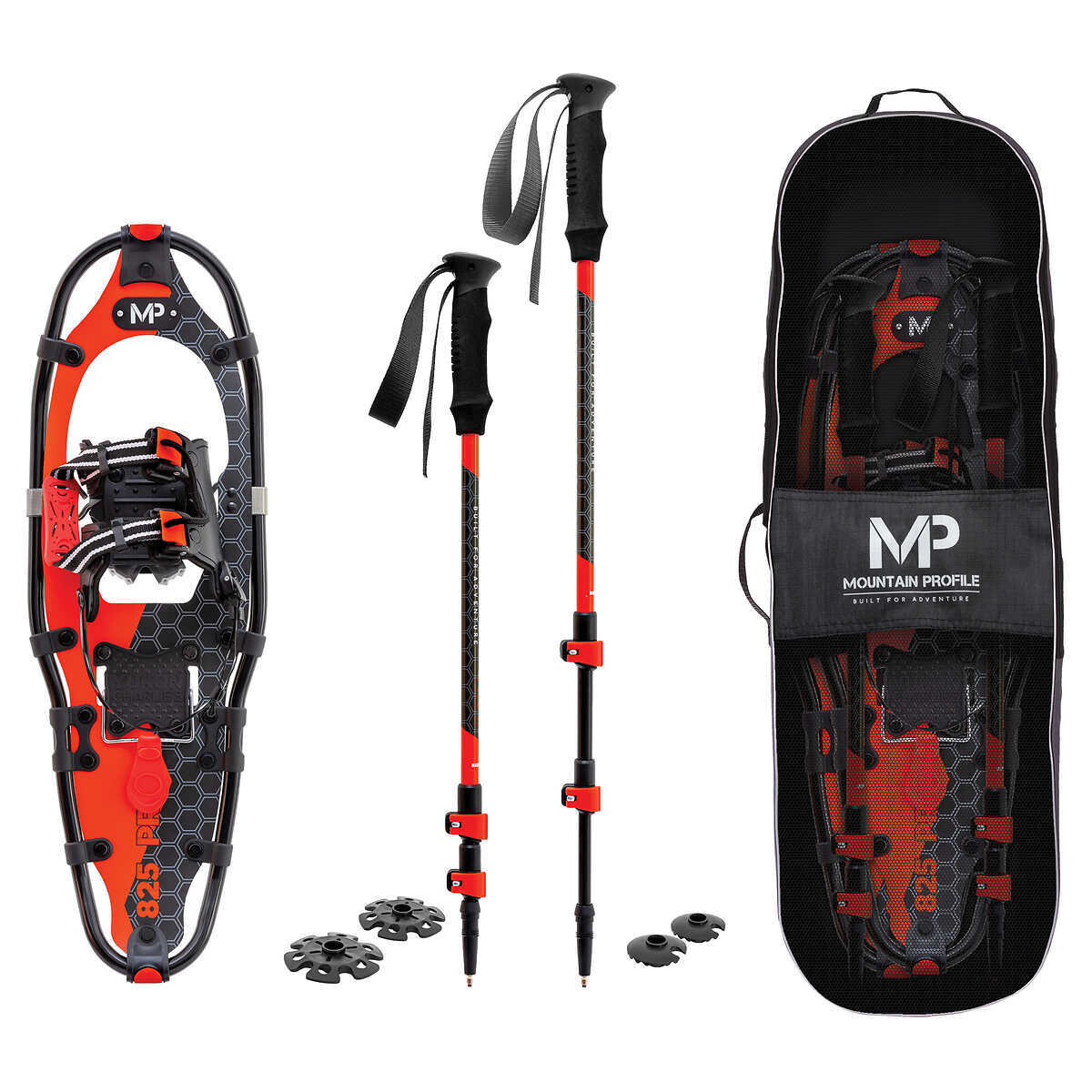 Snow Shoes Mountain Profile Medium Colour: Red