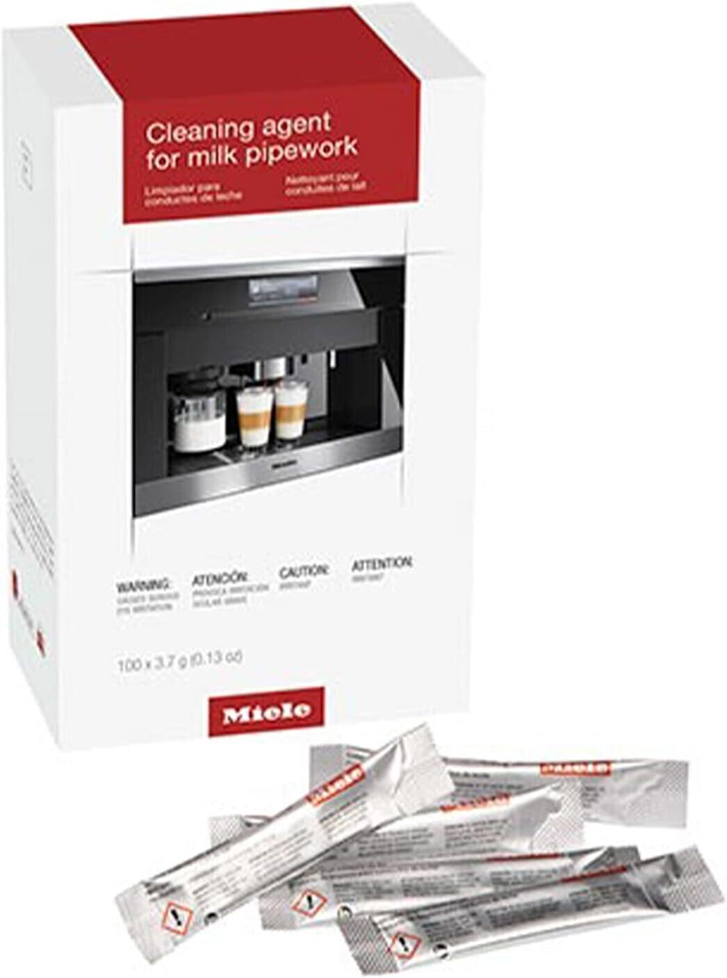 Miele Milk Pipework Cleaner for Coffee Machines 100 Count