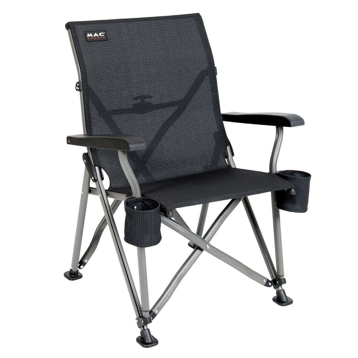 Mac Sports Camp Chair Color: black