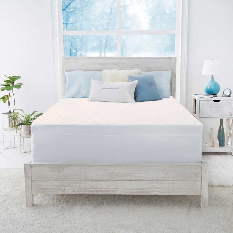 Novaform Soothing Cool EVENcor GelPlus Memory Foam 3-inch Mattress Topper  Bed Size: Double