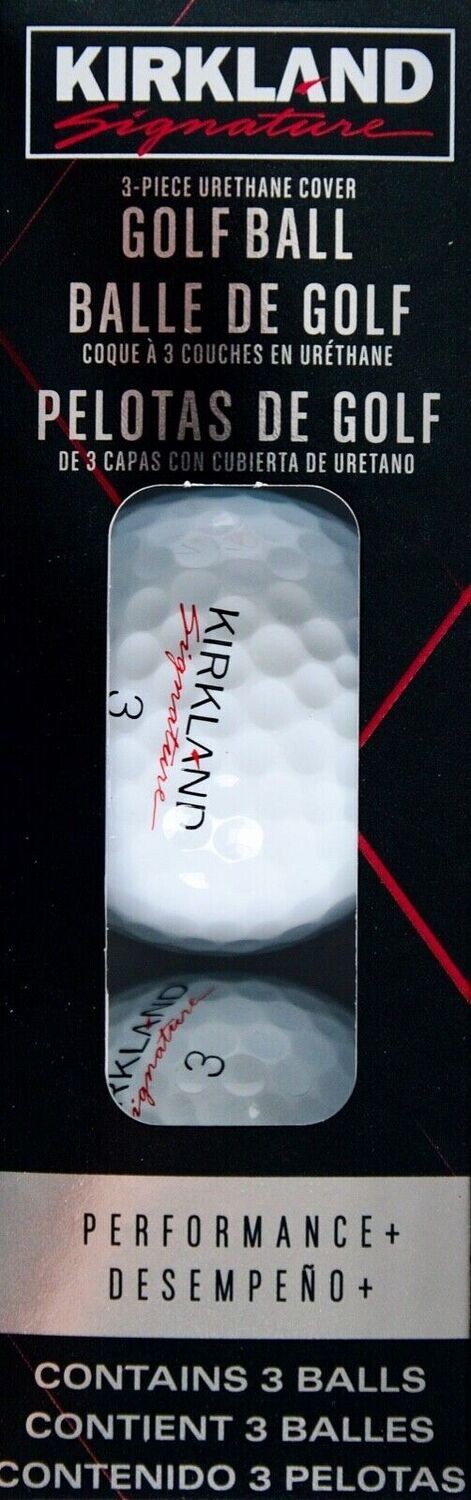 Kirkland Signature URETHANE GOLF BALL 3 PC