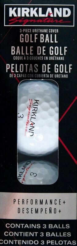 Kirkland Signature URETHANE GOLF BALL 3 PC
