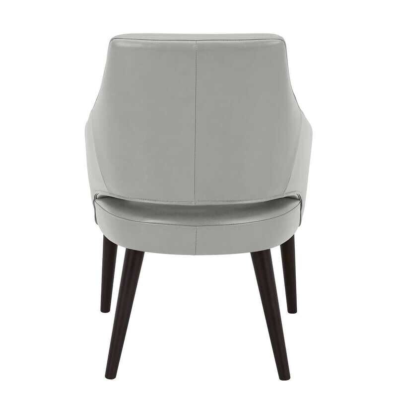 Aiden &amp; Ivy Top Grain Leather Dining Chair 1pc