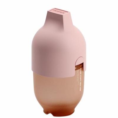 HE OR SHE ultra wide neck baby bottle 240ml 6+, Pink