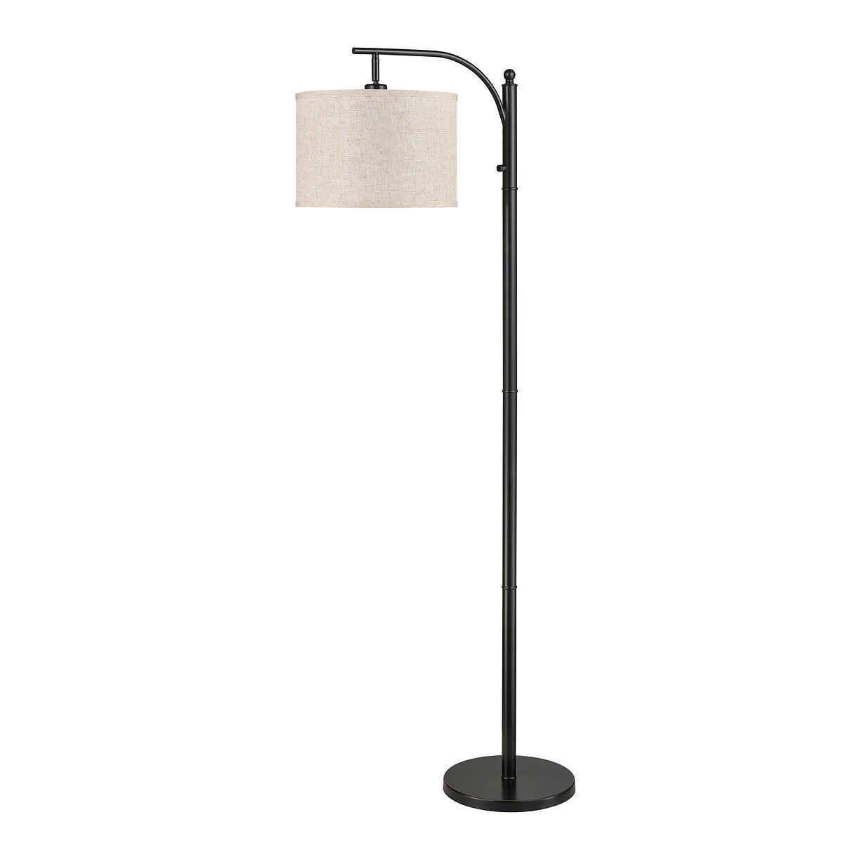 Everett Downbridge Floor Lamp Base Color: Black