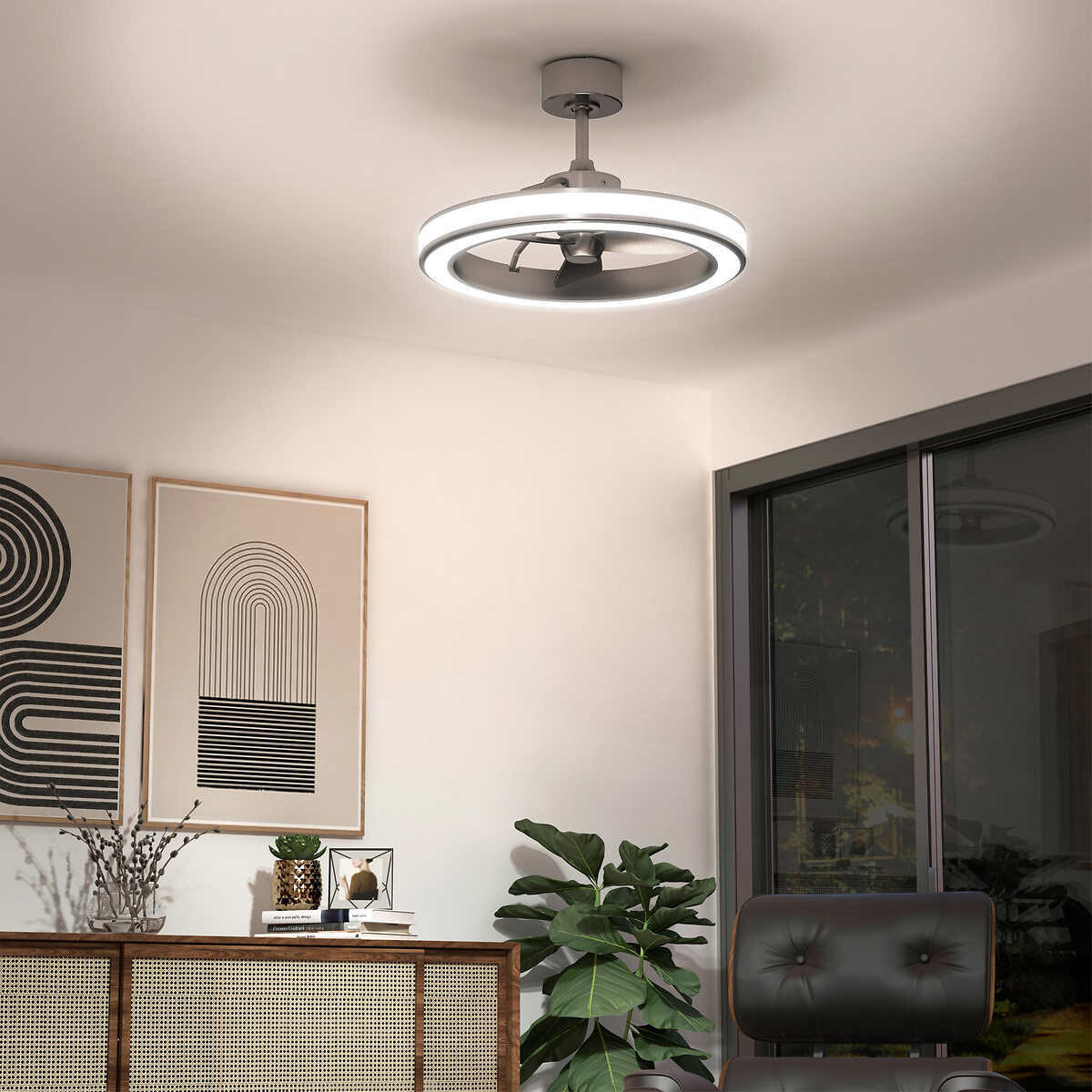 Artika Edwin LED Ceiling Fan Model  FAN-SUR-C1SL