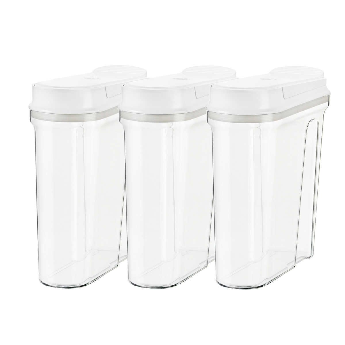 Polder 3.3 L Cereal Canisters, 3-pack